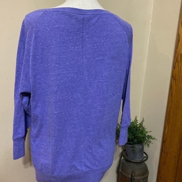 Nike Air Heathered Swoosh Light shirt SzMed Purple - Picture 3 of 7